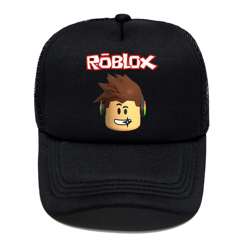 

New Game Roblox Cartoon Kids Sun Baseball Caps Hat Hip Hop Hats Boy Girl Action Toy for Children Birthday Gift Fans Souvenir