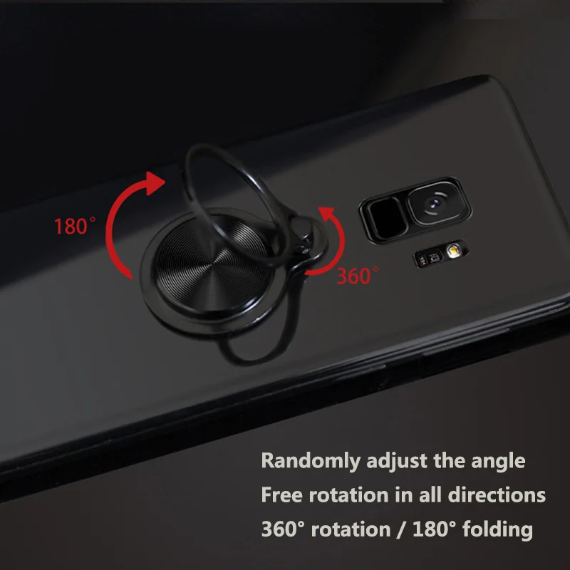 Finger Ring Mobile Phone Smartphone Stand Holder For iPhone X 8 7 Samsung HUAWEI Xiaomi Smart Phone IPAD MP3 Car Mount Stand