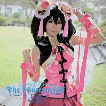 

Anime! Lovelive Yazawa Niko CAwakening Card Chinoiserie Cheongsam Uniform Cosplay Costume Custom-made Size Free Shipping