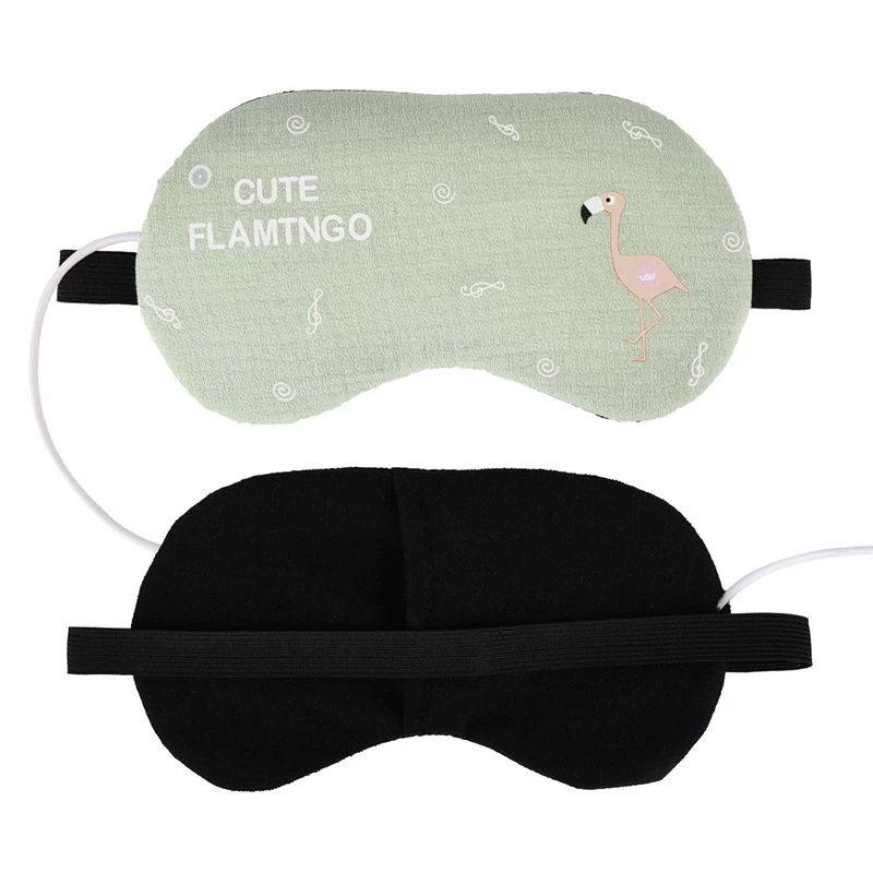

3 Colors USB Heating Comfortable Eye Cover & Blindfold for Both Men & Women Eye Masks Travel Nap Night's Sleeping Health Care 40