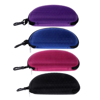 

Portable Zipper Sunglasses Hard Eye Glasses Case Eyewear Protector Box Bag Cover
