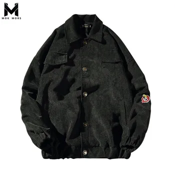 

2018 Autumn New Trend Coat Men Fashion Boutique Mens Back Letters Embroidery Lapel Jacket Solid Color Casual Slim Mens Jackets