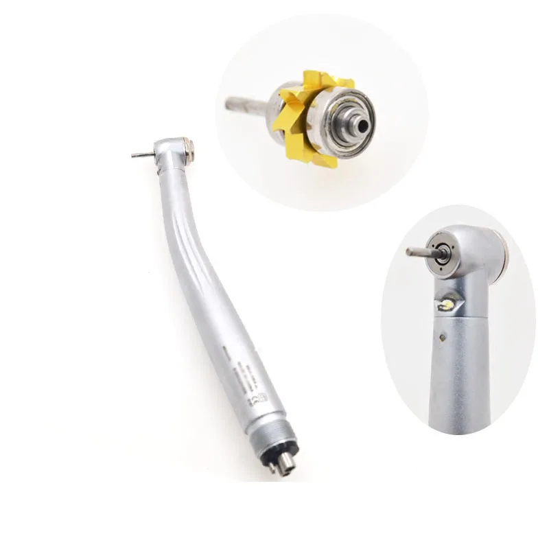 

Dental high-speed light pick-up mobile phone dental oral press type fiber optic mobile phone four holes