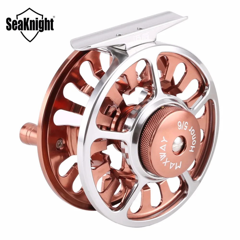 

Seaknight 5/6# Maxway Honor Fly Fishing Reel 3BB 135g Aluminum Light Full Metal High Quality FishingWheel Gear Fishing Tackle