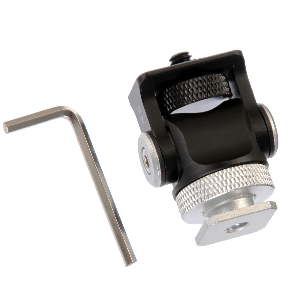 Magic Arm Ballhead Горячий башмак 1/4 "винтовое крепление Регулируемый адаптер для Canon