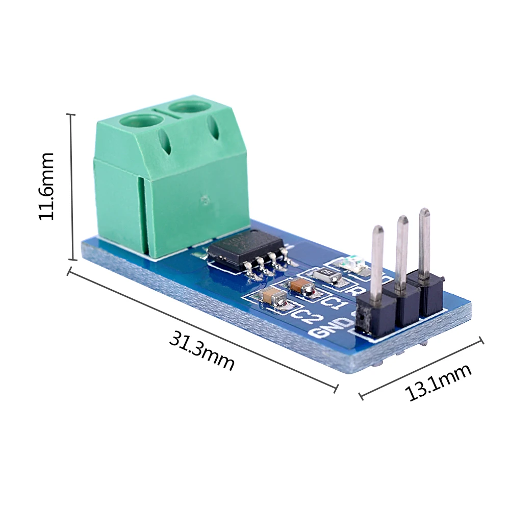 50 шт. Лидер продаж ACS712 30A диапазон зал ток сенсор модуль 30A для arduino# D034-a