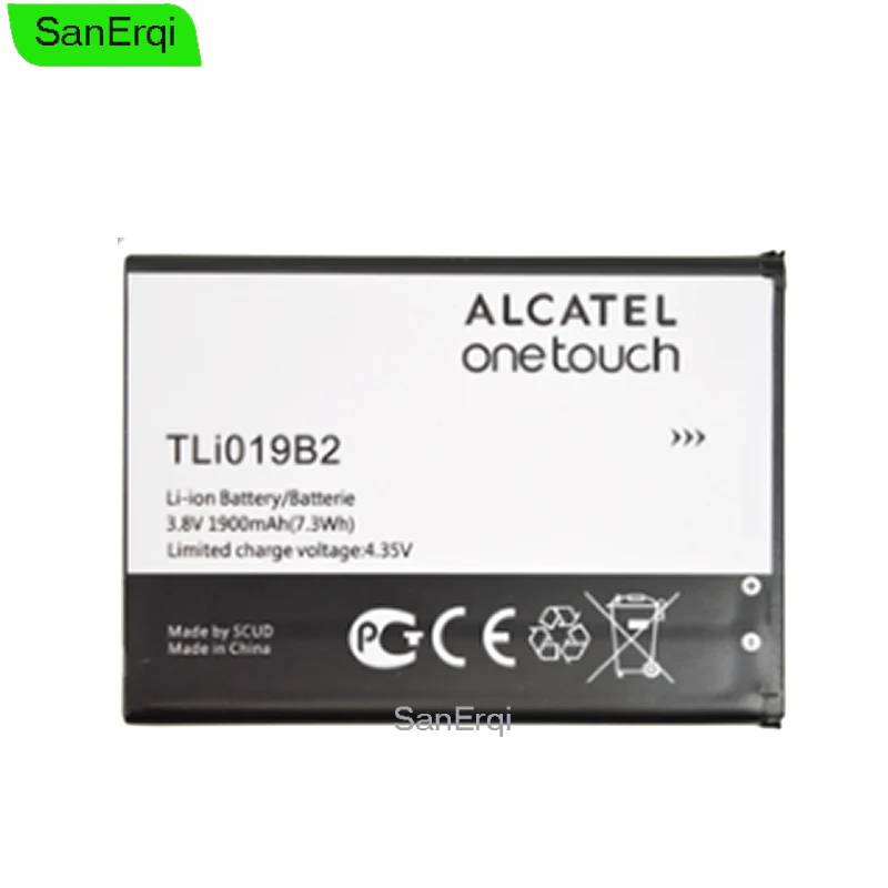 

TLi019B2 Battery for ALCATEL one touch POP C7 OT-7041 7041D New Replacement dual CAB1900003C2 1900mAh