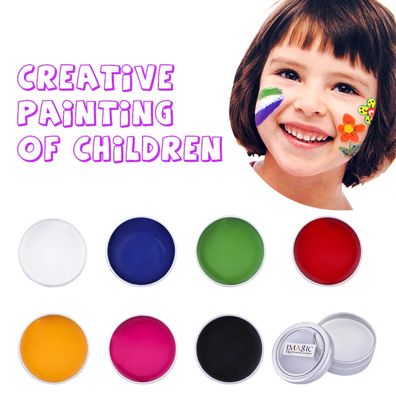 Professional New Body Paint Waterproof Pigments White Black Red Blue