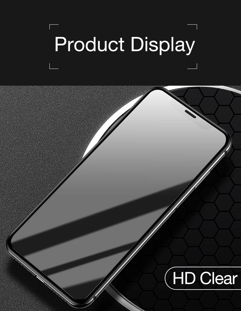 Screen Protector for iPhone x xr xs max 8 7 6  (9)
