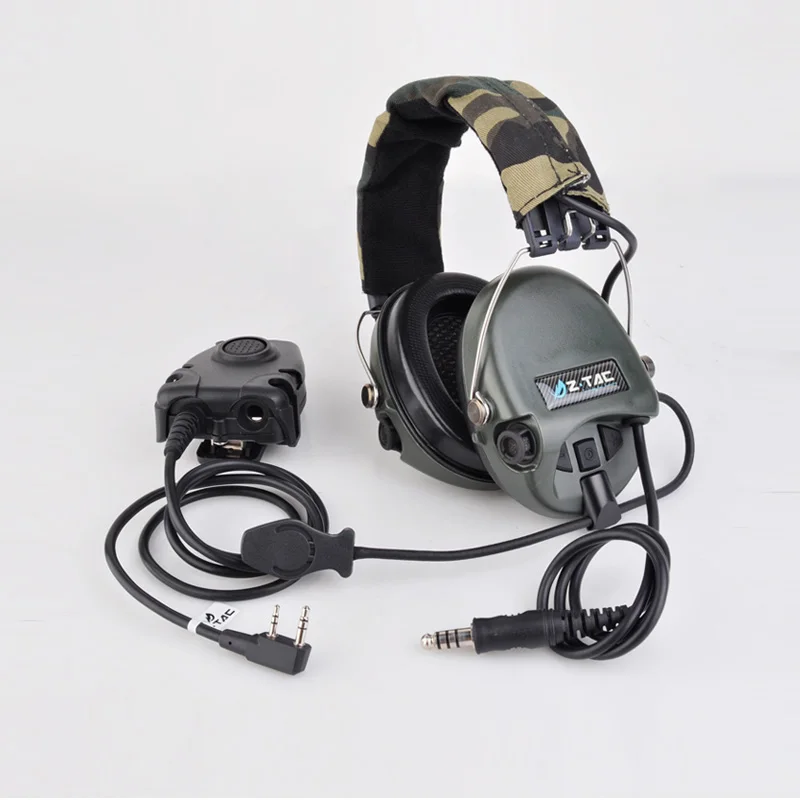 Fones de Ouvido Aviação Tático Zsordin Airsoft Sordin Peltor Ptt Midland Softair Tiro Acessórios Z111 z Tac 2 Fones de Ouvido tático & Acessórios