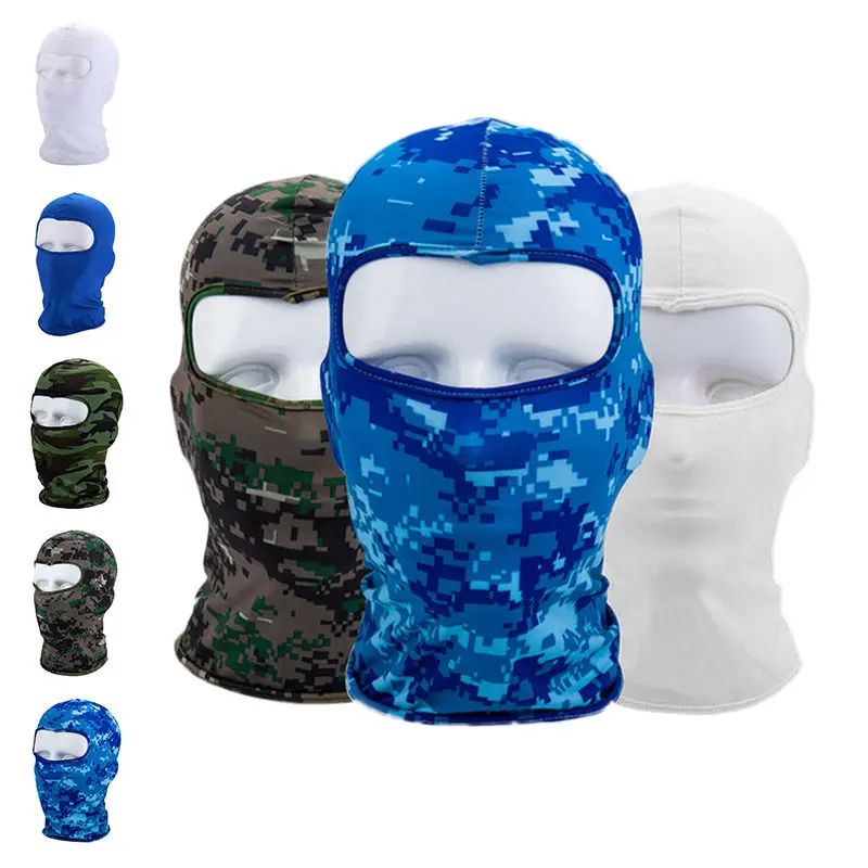 

Outdoor Mouth Mask Ski Motorcycle Cycling Balaclava Full Mouth Face Mask Hooded Neck Ultra Thin