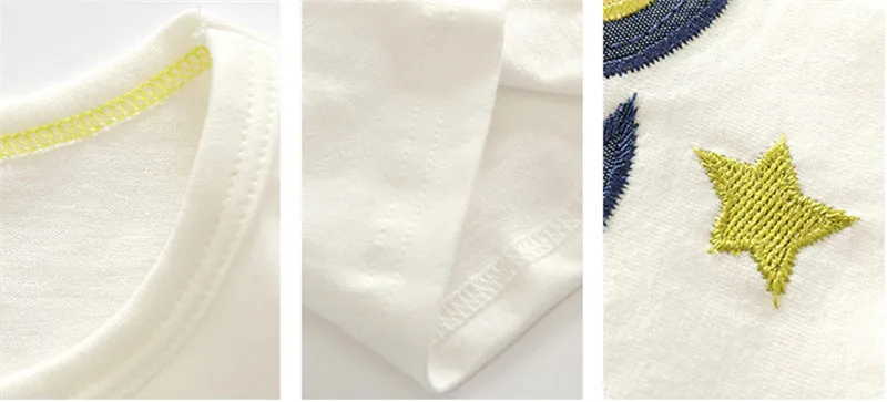 2017 Boys Summer T-Shirts Kids Clothes Baby Cotton T-Shirt Roupas Infantis Menino Short Tees Camiseta Vetement Enfant Garcon Boy18