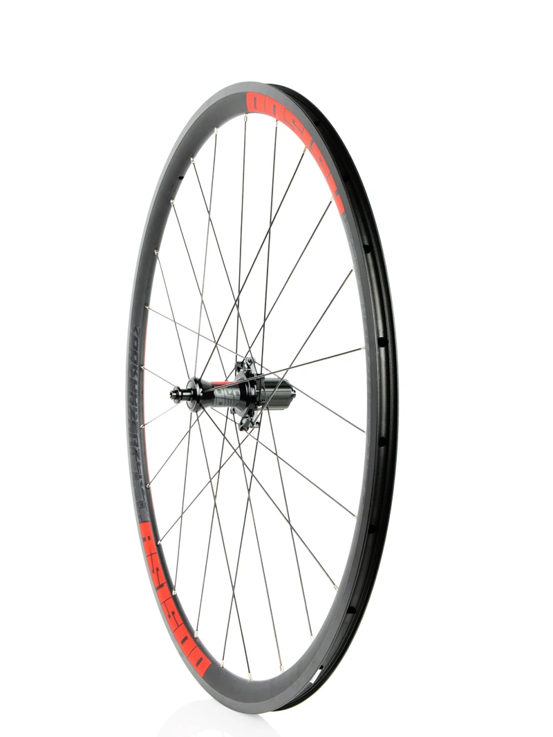 Best High quality Bicycle wheel 700C High 30mm Caliper Brake Aluminium alloy Road Bike wheelset 700c x19-32c tyre Front rear wheelset 3