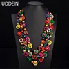 UDDEIN Bohemia Ethnic Necklace & Pendant Multi Layer Beads Jewelry Vintage Statement Long Necklace Women Handmade Wood Jewelry ► Photo 1/6