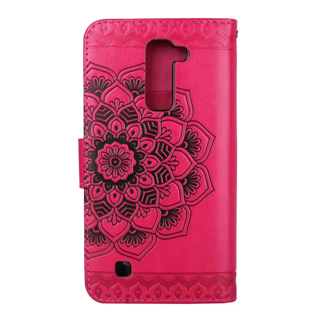 Флип чехол для LG K10 K 10 LTE кожаный телефона LGk10 LGK430 K410 K420N K430 K430DS 420n 430 430ds черный