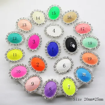 

NEW 10Pcs/Lot Mix Color Rhinestone Buttons Resin Diy Webbing Wedding invitation supplies decoration accessories Ribbon button