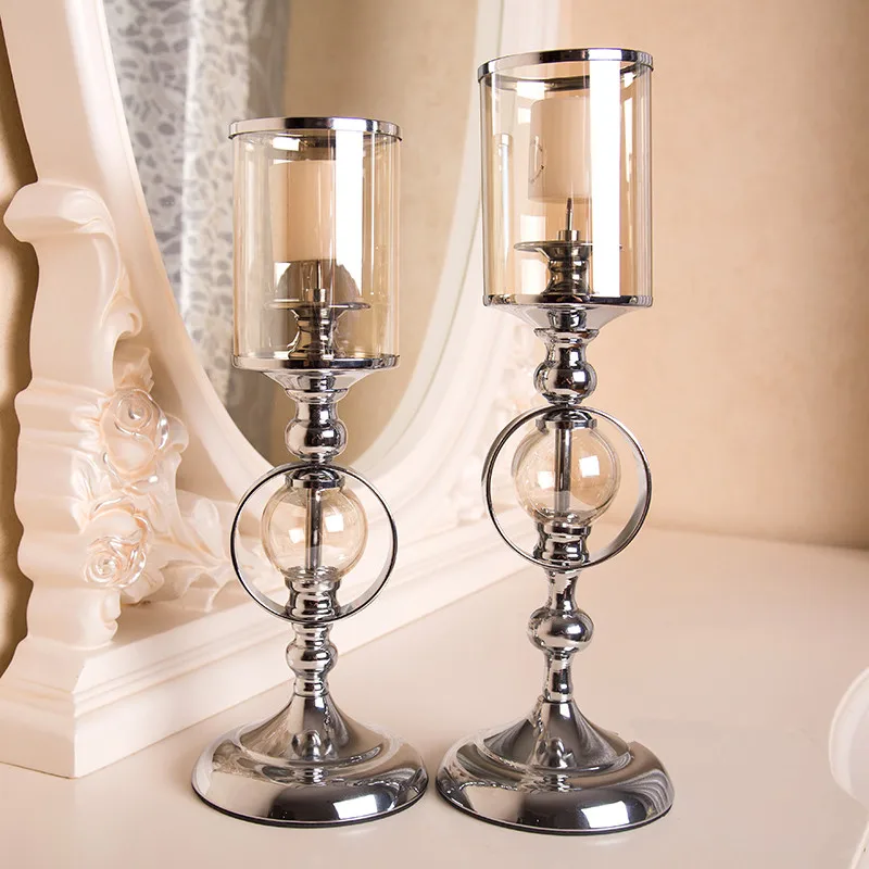 زجاج حديث Candlestand الراقية شمعدان للزفاف لجدول المركزية المنزل زينة عيد الميلاد الشمعدانات المعدنية الحرف زجاج حديث Candlestand الراقية شمعدان للزفاف لجدول المركزية المنزل زينة عيد الميلاد الشمعدانات المعدنية الحرف