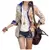 Add 4 colors! military jacket women (no plaid blouse
