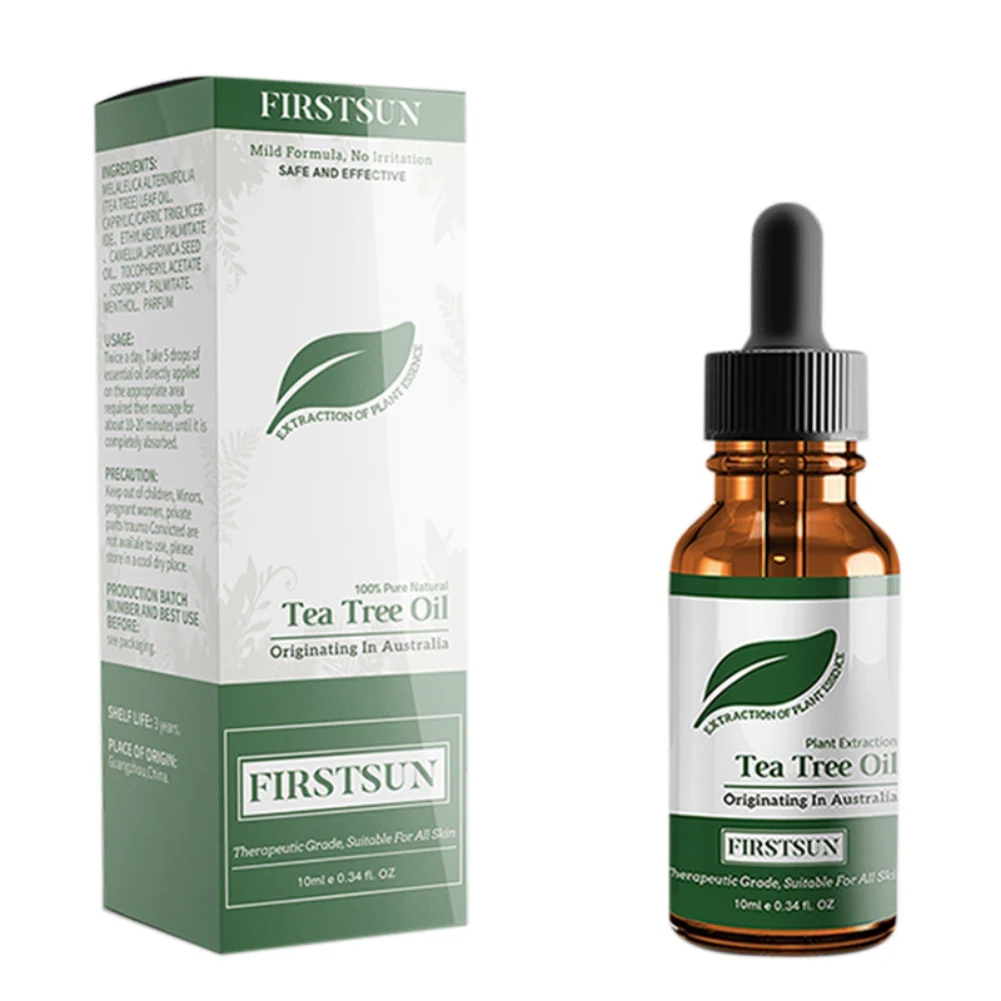 

10ml Tea Tree Essential Oils Face Care Plant Hydrating Oil-control Contractive Pore Facial-beauty Oil Acne Treatment