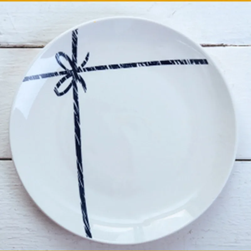 Minimalist Dinner Ceramic Plate Unique Dinnerware Set22_