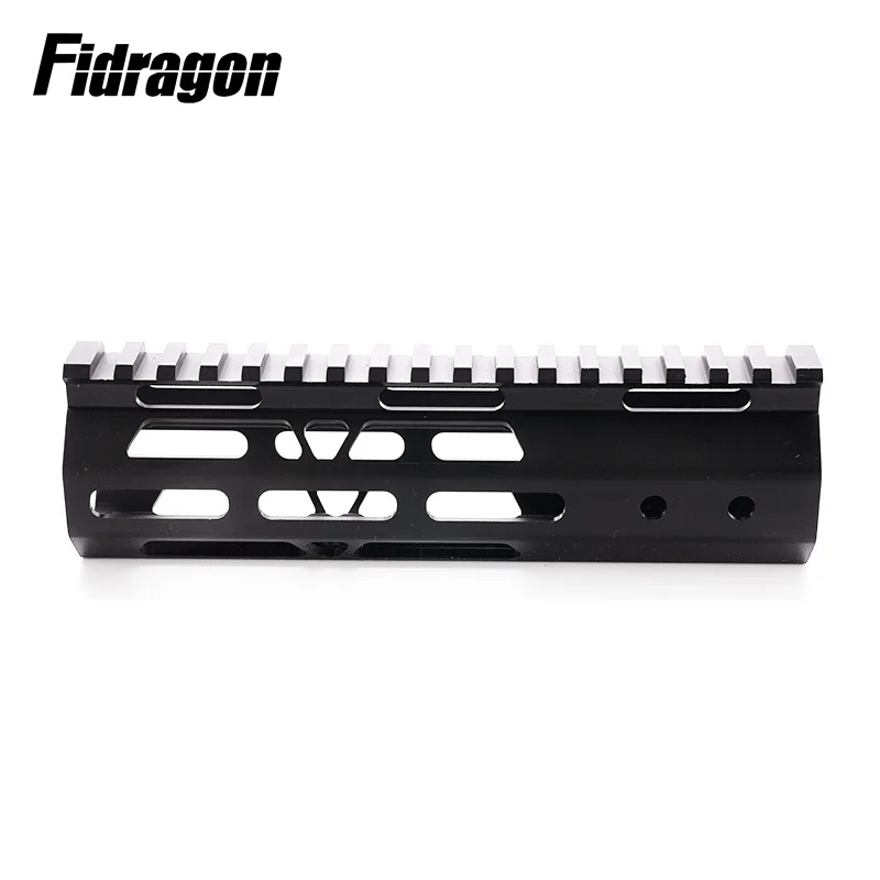Охотничья винтовка 7 дюймов MLOK Handguard с бесплатным поплавком супер тонкий Ar15 Quad Rail