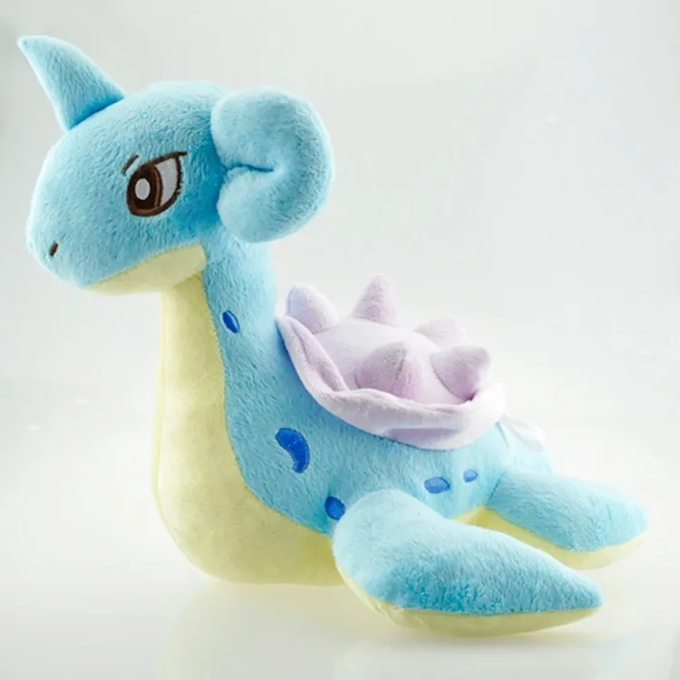 

12cm Anime Lapras Plush Toy Game Character Soft Stuffed Animals Toys Doll Gift for Children