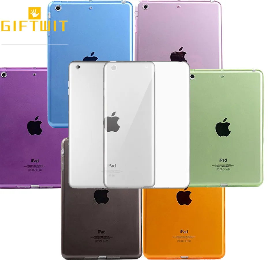 

Ultra-Thin Clear Protective Case For iPad Pro 12.9 2015, Flexible Soft Transparent TPU Dropproof Tablet Cover Case