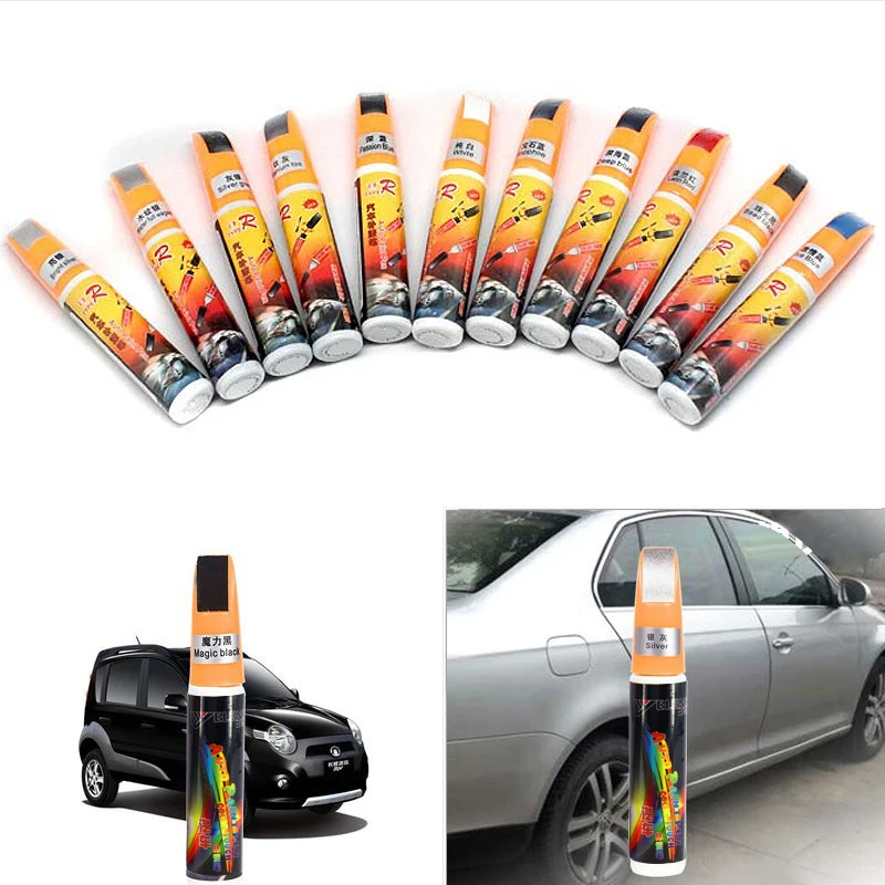 Us 274 Yijinsheng 1pcs Car Paint Pen White Black Pearl White Car Paint Scratch Repair From Paint Set Paint Face Repair On Aliexpress