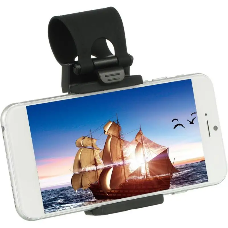 ALLOET Universal Mini Auto Auto Lenkrad Telefon Clip Halter Halterung GPS Navigieren Halterung Steh