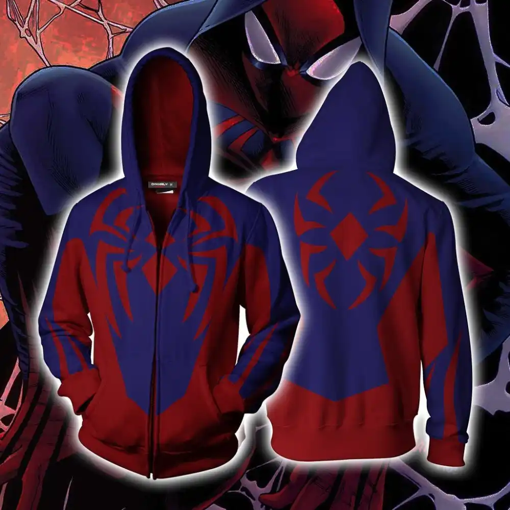 spider man scarlet spider hoodie