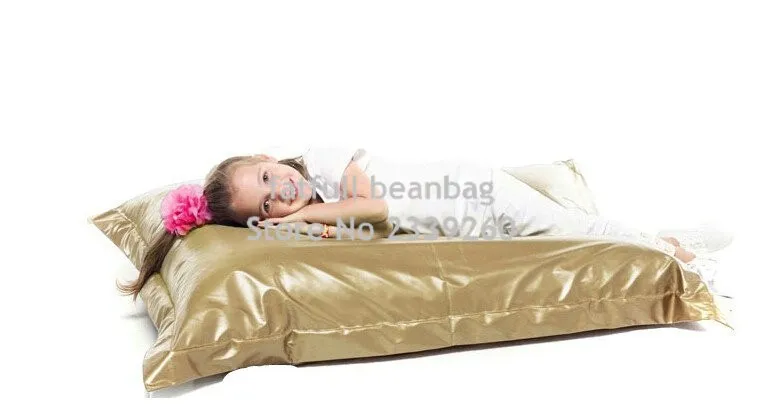 Чехол только без наполнителя-красная Подушка bean bag Подушка, 40 дюймов x 52 дюймов Большой размер портативный beanbag диван сиденье, водонепроницаемый