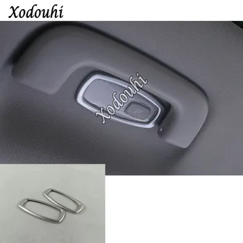 

For Kia Sportage KX5 2019 2020 Car Sticker Styling Cover Rear Back Read Reading Roof Light Switch Lamp Frame Trim Panel 2pcs