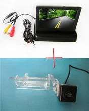 wire wwaterprof parking CCD Car Rear View Camera for Mercedes-Benz SMART R300 R350 with 4.3 Inch foldable LCD TFT Monitor