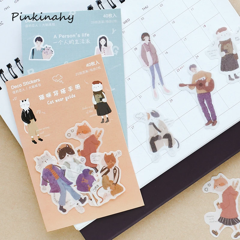 Kawaii Fashion Girl's Life серия дневников дневники наклейки для скрапбукинга милые