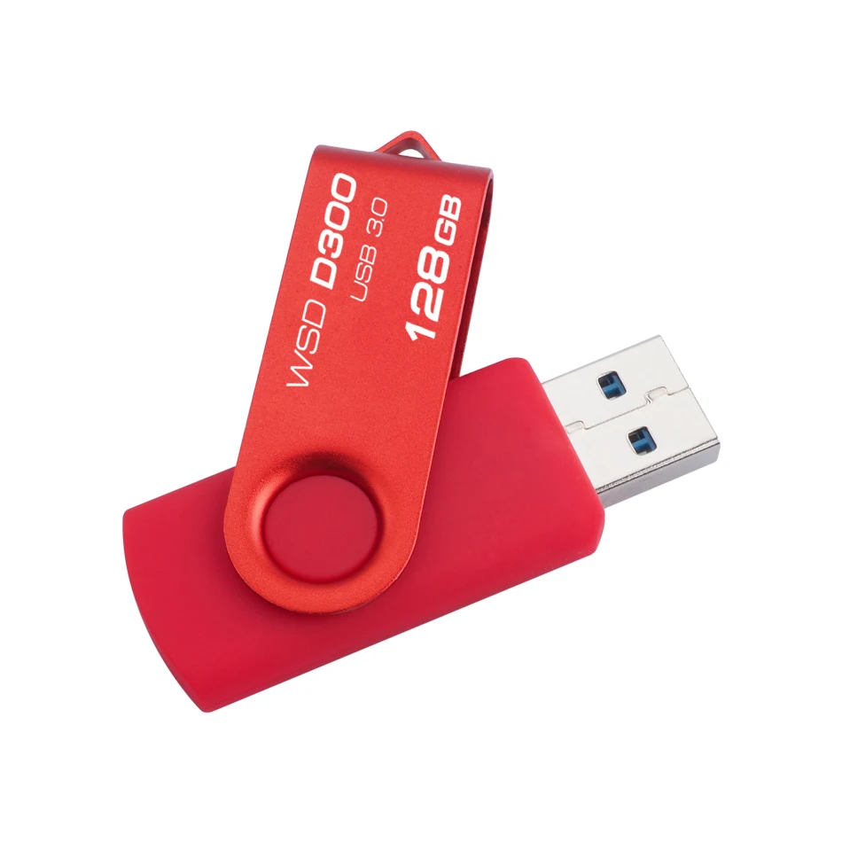 WANSENDA D300 USB флеш-накопитель 3,0, 128 ГБ, 64 ГБ, 32 ГБ, 16 ГБ, 8 ГБ, 4 Гб, вращающийся дизайн, карта памяти, флешка, посылка