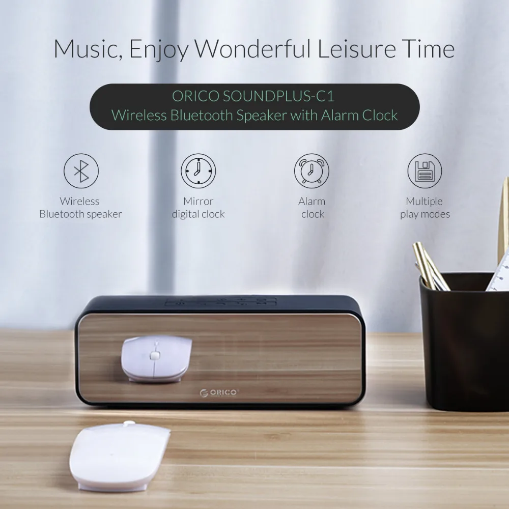 Bluetooth Колонка ORICO портативная беспроводная стереозвуковая Boombox