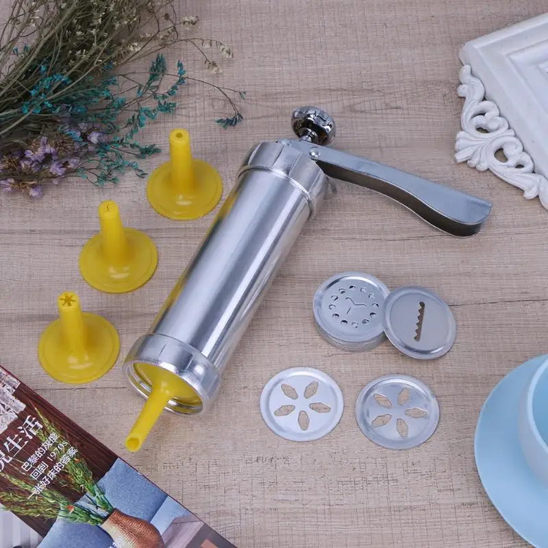 DIY Cookit пресса глазури наборы печенья пистолет установленный цветы рот кусок плесень набор для выпечки инструмент Мульти шаблон печенья машина