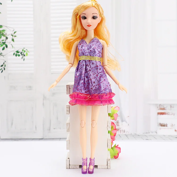 Платье Кукла Одежда Аксессуары для 30 см BJD куклы модное платье принцессы для автомобиля кукла костюм игрушки для девочек 15 Тип - Цвет: 16