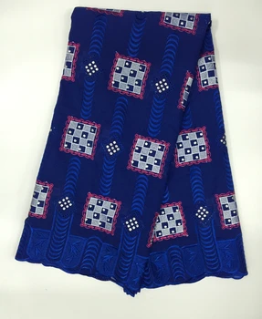 

New Arrivals African Swiss Voile Lace High Quality,100% Cotton swiss wedding lace with Stones