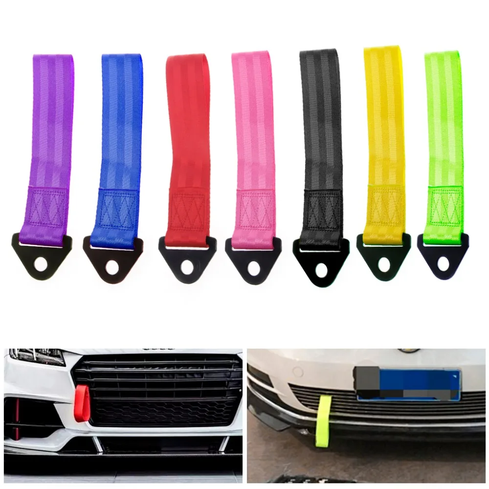 2017Nylon Tow Eye Strap Racing Car Tow Strap High Strength Tow Ropes
