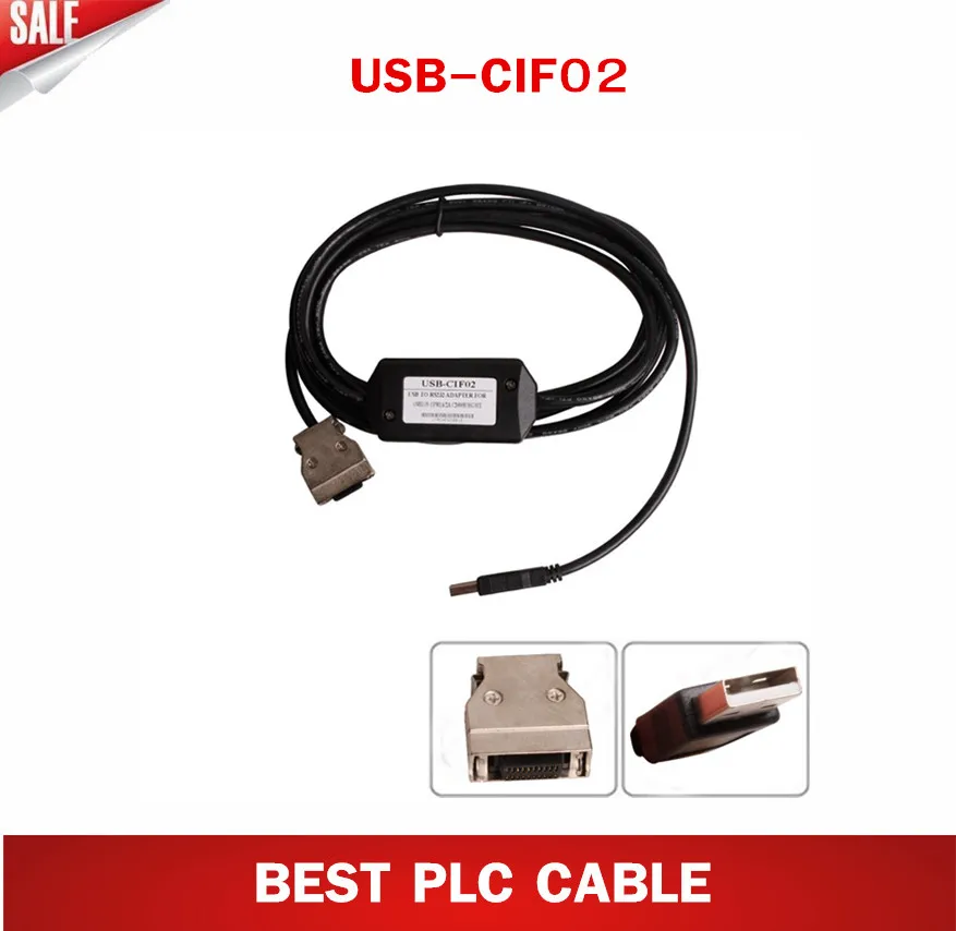 Высококачественный USB CIF02 программируемый ПЛК кабель (Версия USB) CQM1 для Omron|high
