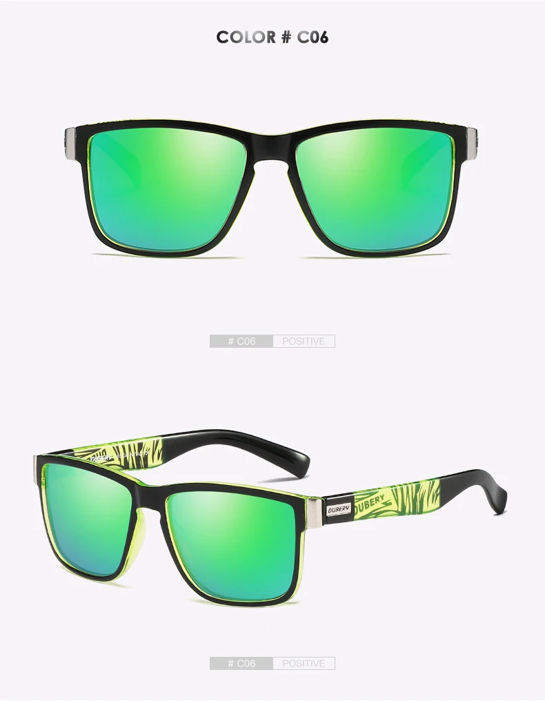 Бренд dubery, дизайнерские поляризационные солнцезащитные очки, мужские очки для вождения, Мужские Винтажные Солнцезащитные очки, летние зеркальные очки Spuare UV400 Oculos