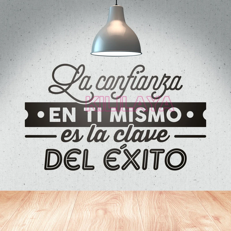 Vinyl Wall Stickers Muraux Spanish Quote Letterings Wall Decals Wall