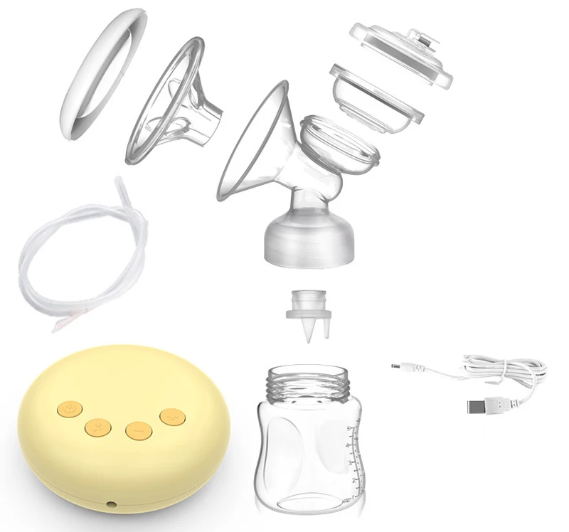 Электрический молокоотсос GK, комфортный молокоотсос для грудного вскармливания, молокоотсос 9 уровней, супер всасывание, один USB infantil молокоотсосы