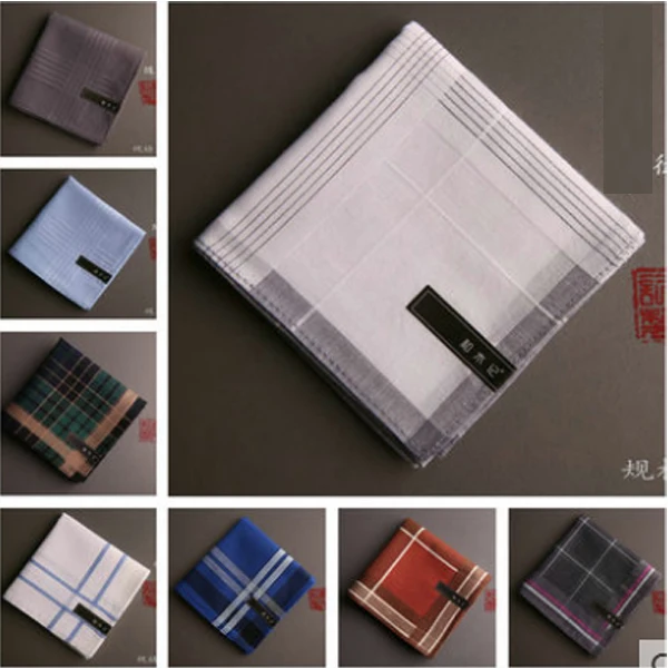 handkerchiefs men cotton High Quality Hankerchief Scarves Vintage