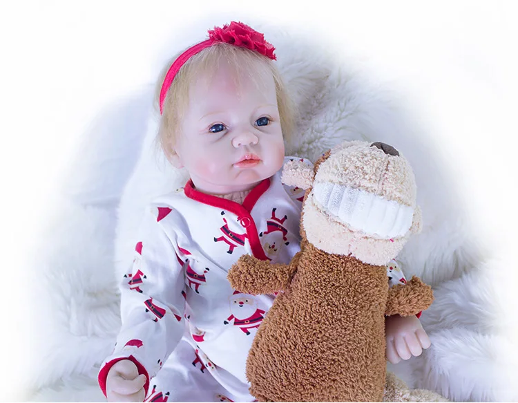 Npk коллекция Bebes reborn с силиконовым 53 см кукла-Реборн, кукла-имитация, игрушка для дома, игрушки, милая кукла-реборн для мальчиков, младенцев