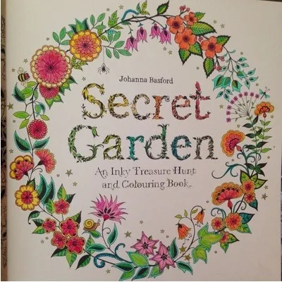 Secret Garden An Inky Treasure Hunt And Coloring Book Adult Children Relax Graffiti Painting Color Pencil Diary SK371 In Books From Office