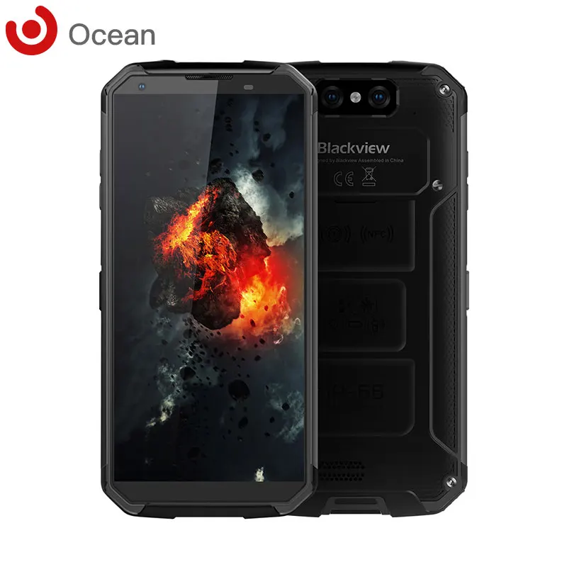 Blackview BV9500 4 GB 64 10000 mAh IP68 Водонепроницаемый 5 7 дюйма FHD 18:9 MT6763T восьмиядерный