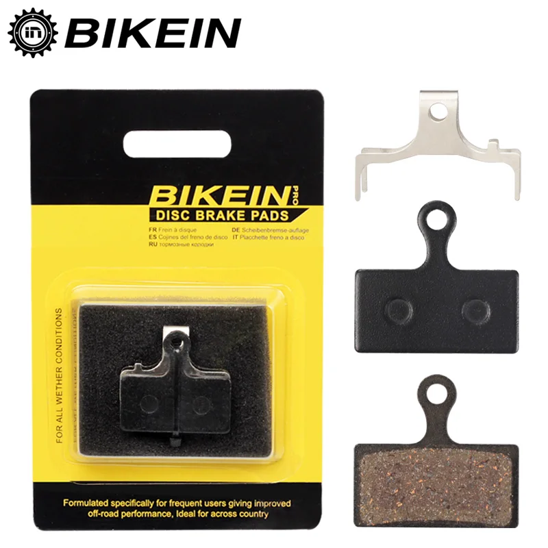 Дисковые Тормозные колодки BIKEIN 4 пары резиновые для горных велосипедов Shimano M988 M985