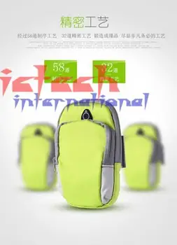 

by dhl or ems 100pcs 5.5inch Sports Running Jogging Gym Arm Band For Mobile Phones Holder Bag Sports Outdoor Hiking Wrist Bags